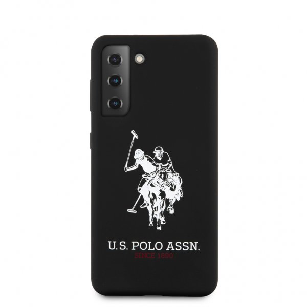U.S. Polo Samsung Galaxy S21 Cover Silikone Logo Sort