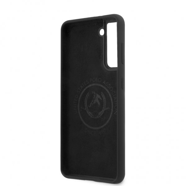 U.S. Polo Samsung Galaxy S21 Cover Silikone Logo Sort