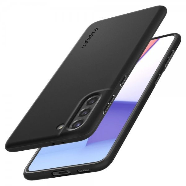 Spigen Samsung Galaxy S21 Cover Thin Fit Sort