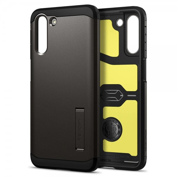 Spigen Samsung Galaxy S21 Cover Tough Armor Gunmetal