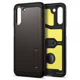 Spigen Samsung Galaxy S21 Cover Tough Armor Gunmetal
