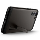 Spigen Samsung Galaxy S21 Cover Tough Armor Gunmetal