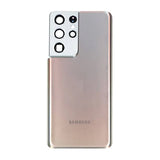 Samsung Galaxy SM-G998B S21 Ultra 5G Bagcover Original OEM Sølv