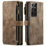 CaseMe Samsung Galaxy S21 Ultra Cover C30 Series Brun