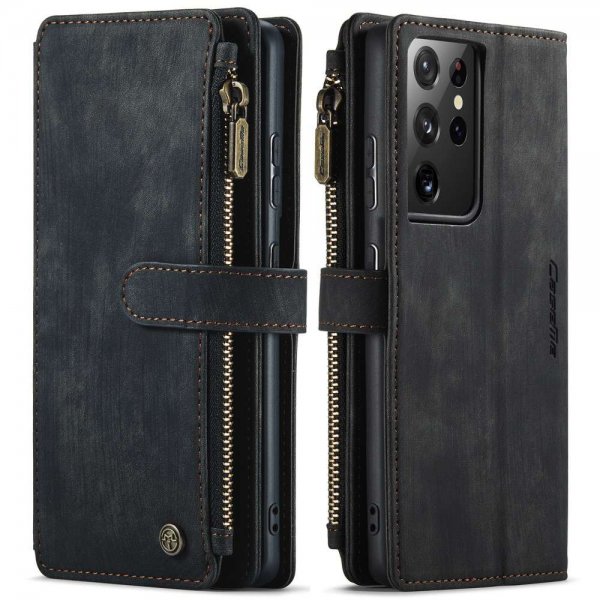 CaseMe Samsung Galaxy S21 Ultra Cover C30 Series Sort