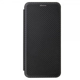 Samsung Galaxy S21 Ultra Cover Kulfibertekstur Sort