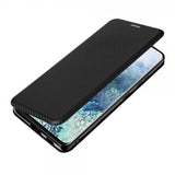 Samsung Galaxy S21 Ultra Cover Kulfibertekstur Sort