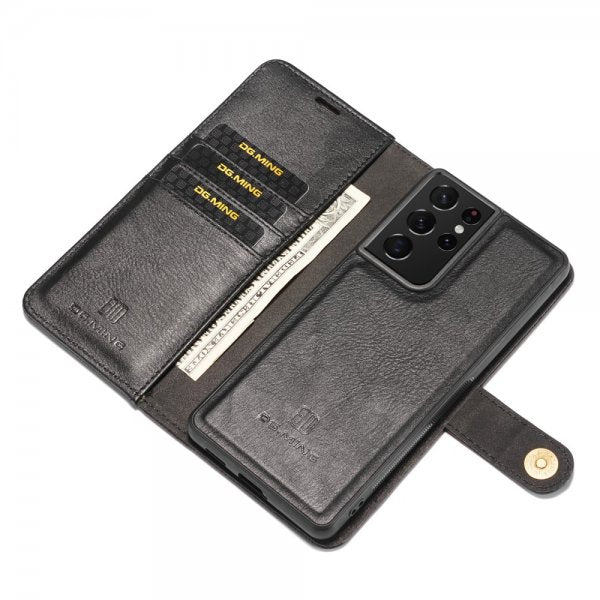 Dg.Ming Samsung Galaxy S21 Ultra Cover Aftageligt Cover Sort