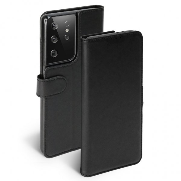 Krusell Samsung Galaxy S21 Ultra Cover PhoneWallet Sort