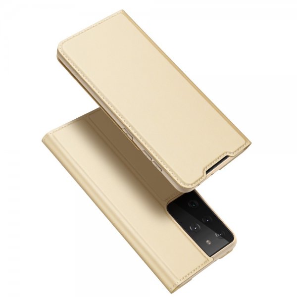 Dux Ducis Samsung Galaxy S21 Ultra Cover Skin Pro Series Guld