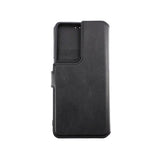 Rvelon Samsung Galaxy S21 Ultra Cover Magnetisk Aftageligt Cover Sort