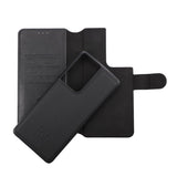 Rvelon Samsung Galaxy S21 Ultra Cover Magnetisk Aftageligt Cover Sort