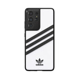 Adidas Samsung Galaxy S21 Ultra Cover 3 Stripes Snap Case Hvid