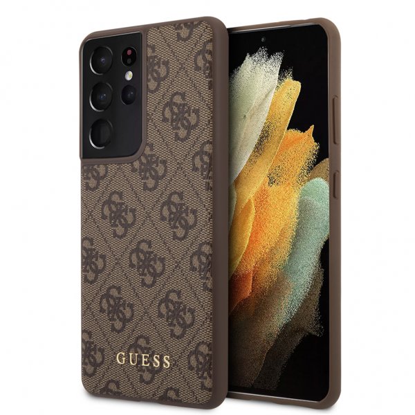 Guess Samsung Galaxy S21 Ultra Cover 4G Brun