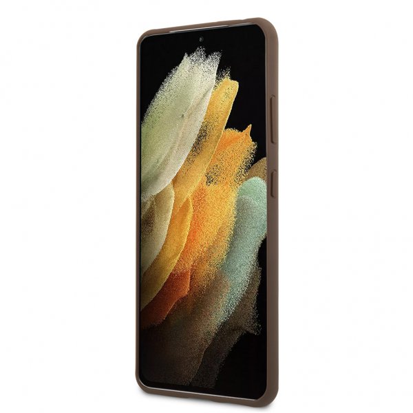 Guess Samsung Galaxy S21 Ultra Cover 4G Brun