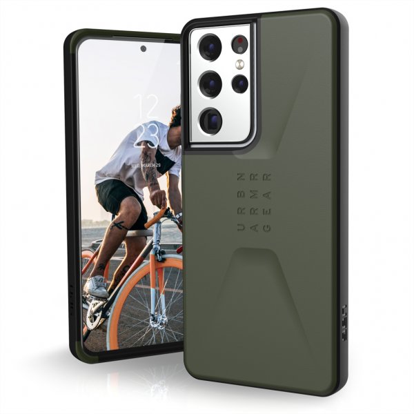 Urban Armor Gear (UAG) Samsung Galaxy S21 Ultra Cover Civilian Olive