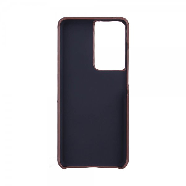 Onsala Samsung Galaxy S21 Ultra Cover med Kortlomme Brun