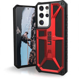 Urban Armor Gear (UAG) Samsung Galaxy S21 Ultra Cover Monarch Crimson