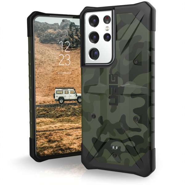 Urban Armor Gear (UAG) Samsung Galaxy S21 Ultra Cover Pathfinder Forest Camo