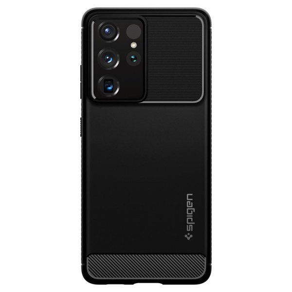 Spigen Samsung Galaxy S21 Ultra Cover Rugged Armor Mat Sort