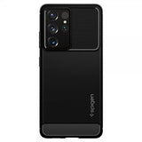 Spigen Samsung Galaxy S21 Ultra Cover Rugged Armor Mat Sort