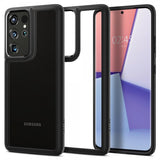 Spigen Samsung Galaxy S21 Ultra Cover Ultra Hybrid Mat Sort