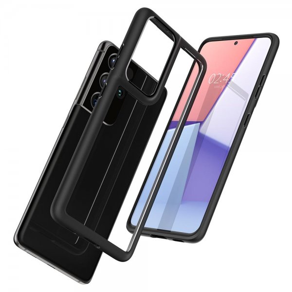 Spigen Samsung Galaxy S21 Ultra Cover Ultra Hybrid Mat Sort