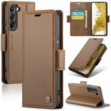 CaseMe Samsung Galaxy S22 Cover 023 Series Brun