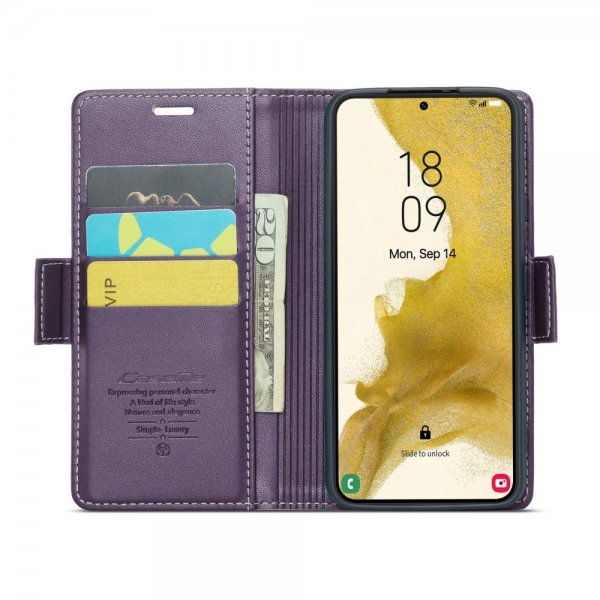 CaseMe Samsung Galaxy S22 Cover 023 Series Lilla