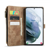 CaseMe Samsung Galaxy S22 Cover C30 Series Brun
