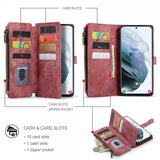 CaseMe Samsung Galaxy S22 Etui C30 Series Rød