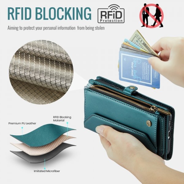 CaseMe Samsung Galaxy S22 Etui C36 Serie Grøn