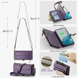 CaseMe Samsung Galaxy S22 Cover C36 Series Lilla