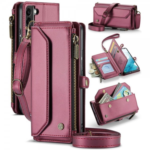 CaseMe Samsung Galaxy S22 Etui C36 Series Rød
