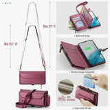 CaseMe Samsung Galaxy S22 Etui C36 Series Rød
