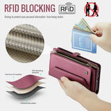 CaseMe Samsung Galaxy S22 Etui C36 Series Rød