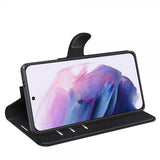 Nordic Covers Samsung Galaxy S22 Cover Litchi Raven Black