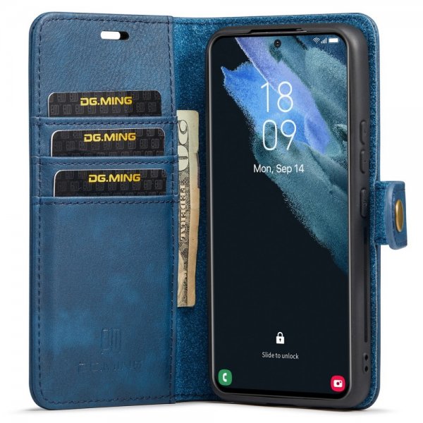 Dg.Ming Samsung Galaxy S22 Cover Aftagelig Skal Blå