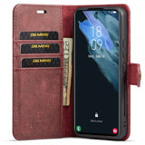 Dg.Ming Samsung Galaxy S22 Cover Aftagelig Skal Rød