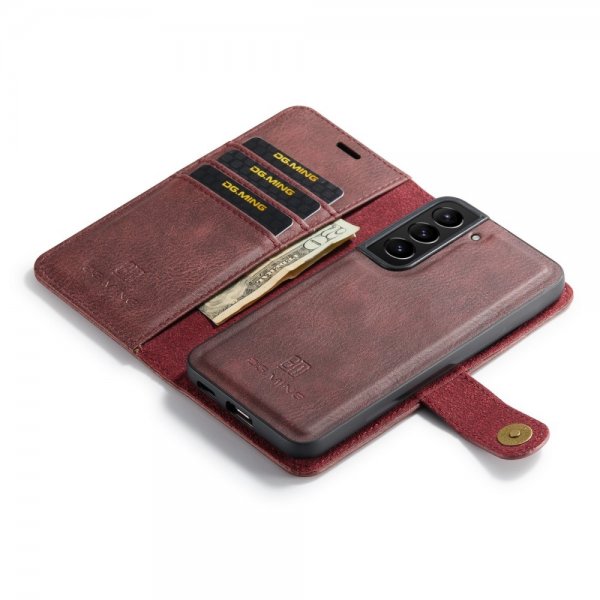 Dg.Ming Samsung Galaxy S22 Cover Aftagelig Skal Rød