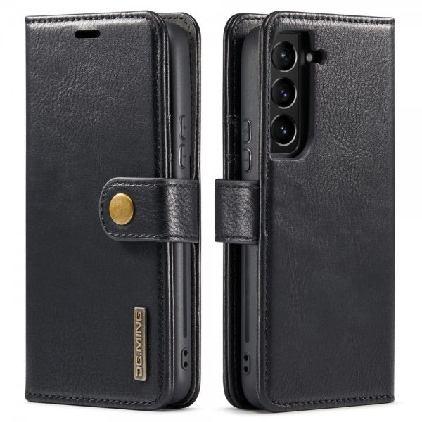 Dg.Ming Samsung Galaxy S22 Cover Aftagelig skal Sort
