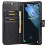 Dg.Ming Samsung Galaxy S22 Cover Aftagelig skal Sort
