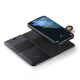 Dg.Ming Samsung Galaxy S22 Cover Aftagelig skal Sort