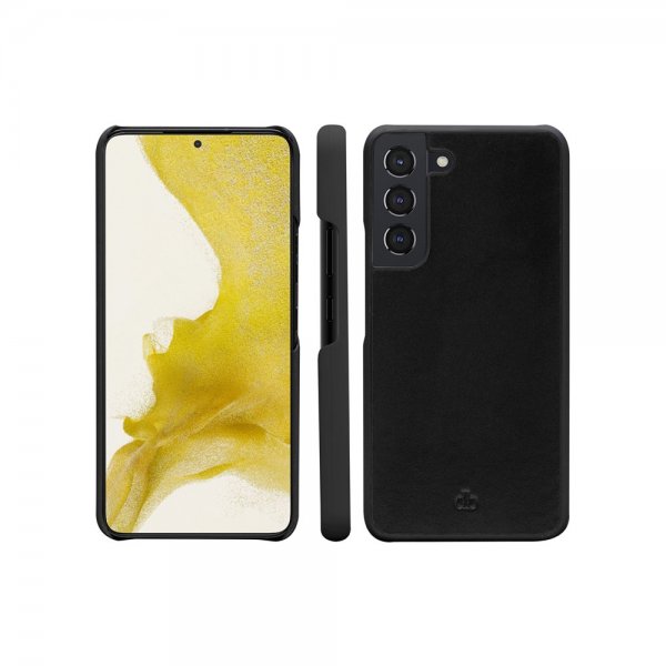 dbramante1928 Samsung Galaxy S22 Cover Lynge Aftageligt Cover Sort
