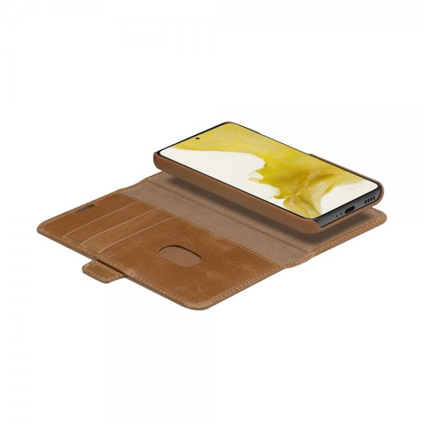 dbramante1928 Samsung Galaxy S22 Cover Lynge Aftagelig Skal Tan