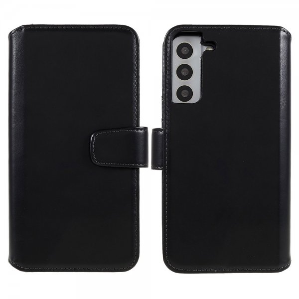 Nordic Covers Samsung Galaxy S22 Cover MagLeather Raven Black