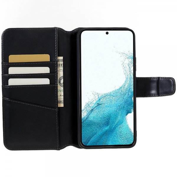 Nordic Covers Samsung Galaxy S22 Cover MagLeather Raven Black