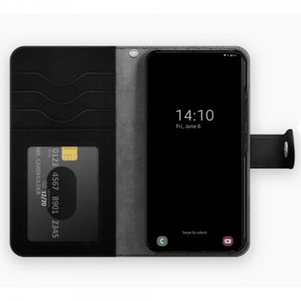 Ideal of Sweden Samsung Galaxy S22 Cover Magnet Wallet+ Sort