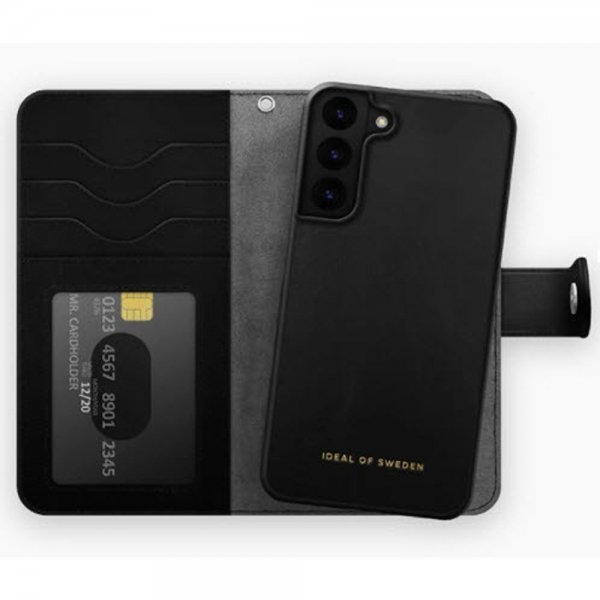 Ideal of Sweden Samsung Galaxy S22 Cover Magnet Wallet+ Sort