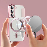 Samsung Galaxy S22 Cover MagSafe Pink